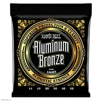 ERNIE BALL 2568 Aluminum Bronze Light 11-52 - Струны для акустической гитары
