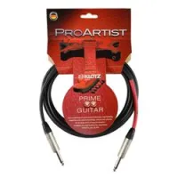 Klotz pron030pp  proartist инструментальный кабель моно джек/ моно джек, 3 м. , черный, разъемы klotz
