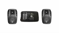 L-Audio Compact-210S  Активный комплект, 2х150 вт., микшер 4 микр. 2 лин.,