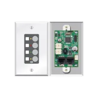 Symetrix ARC-SW4e White Панель вызова предустановок, пластиковая передняя панель, белая