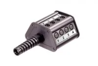 Rean NSB1A-8/4 распред. коробка 8 XLR female входов, 4 XLR male выхода, трапецевидная конструкция