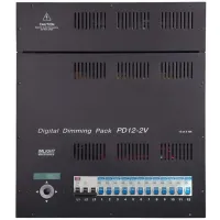 ИМЛАЙТ PD 12-2 VL Блок диммерный цифровой, 12 каналов по 10А монтаж на стену , вводной  автомат 3р40А.