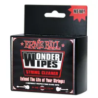 Wonder Wipes String Cleaner , Салфетки для очистки и ухода за струнами Ernie Ball Wonder Wipes String Cleaner