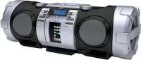 Portable audio JVC BoomBlaster RV-NB50B - The next version of the iconic JVC BoomBlaster portable system in a rugged body with a total capacity of 40 W RMS per channel, with USB input and iPod connection, with remote control and belt included.
