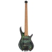 Cort space5 w/ bag-sdg  безголовая 5-струнная бас-гитара с чехлом, цвет зеленый