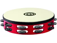 TAH2BK-R-TF Touring Тамбурин 10", с пластиком, 2 ряда бубенцов, красный, Meinl