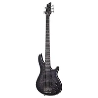 Schecter HELLRAISER EXTREME-5 STBLS Гитара бас 5 струн; корпус: махагони w/Quilted Maple