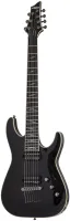 SCHECTER C-7 BLACKJACK - 7ми струнная электрогитара, 24 лада, корпус: махагон, гриф: махаго, 3 куска, с карбоновыми вставками, вклееный, накладка: черное дерево, звукосниматели: HH Lundgren M7, регулировки: 2х грокость, 1х тон (push-pull), 3х позиционный