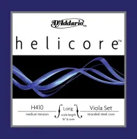 H410-LM Helicore Комплект струн для альта полного размера, среднее натяжение, D'Addario