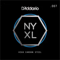 NYS007 NYXL Отдельная струна для гитары, сталь, .007, D'Addario