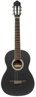STAGG SCL70-BLK - классическая гитара, размер 4/4, верхняя дека: ель, задняя дека и обечайка: сапеле, гриф: нато, с анкерным стержнем, накладка: лавр, цвет: черный