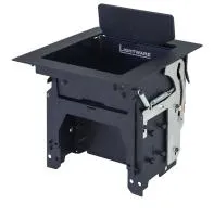 Lightware [tbx-m220-k] встраиваемый в стол интерфейсный бокс (лючок) органайзер для 6 аудио-видео кабелей. включает 2 европейские розетки питания и 6 креплений для вывода кабелей. кабели приобретаются отдельно.