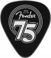 FENDER 75th Anniversary Pick Tin (18) набор медиаторов, 18 шт, цвет - черный