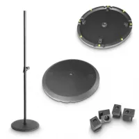 Gravity SSP WBSET1  стойка для АС на круглом основании, черная