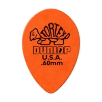 423R.60 Tortex Small Teardrop Медиаторы, 36шт, м/капля, толщина 0.60мм, Dunlop