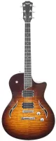 TAYLOR T3 TOBACCO SUNBURST полуакустическая гитара, цвет Tobacco Burst, в комплекте кейс
