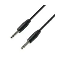 Adam hall k3 s215 pp 1000 - кабель спикерный, trs (jack) 6.3 mm mono, 2 x 1.5 мм2, 10 м