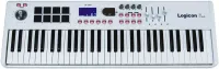 ICON LOGICON 6 AIR MIDI миди-клавиатура 61 клавиша, 4 фейдера, джог колесо,  дисплей, функция air, цвет корпуса белый