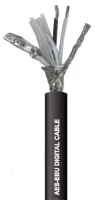 FORCE PDC/BK - DMX/AES/EBU кабель, 2x0,22, 110 Ом, цвет черный