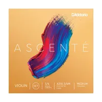 A310-3/4M Ascente Комплект струн для скрипки 3/4, среднее натяжение, D'Addario