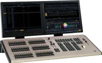 ETC Element 60 faders 500 channels [AAEON] Компьютерный пульт управления освещением. Особенности: 60 фейдеров (каналы/субмастеры), управление интеллектуальными приборами на экране монитора. Базовая конфигурация 1024 выходных каналов DMX (встроенное расшир