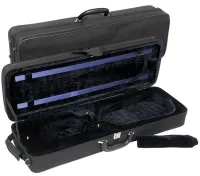 Viola case Jakob Winter JWC360V - Lightweight 15-16 inch viola hard case with compartment for 2 bows