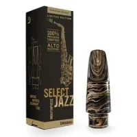 D'addario mjs-d5m-mb  мундштук для альт-саксофона серии select jazz marble, открытость 1.86 мм