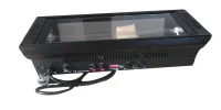 DMX Strobe MKII                Стробоскоп DMX Strobe MKII.Мощный стробоскоп на лампе 1500 Вт. Потребление: 1800 Вт. Количество каналов DMX 2. Управление DMX512. Габариты  530*300*190 мм. Вес: 4,2 кг.