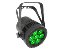 SILVER STAR SS344XCE SOLAR 2 Светодиодный архитектурный прожектор, 1050 люкс/5м, управление DMX-512 - 3/4/5/6/9/10/15 каналов, 2 зоны управления цветом, авторежим, строб, диммер, RGBW смешение цветов, 7х10 Вт RGBW LED диодов, угол раскрытия луча 11°, IP-4