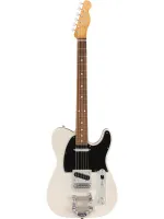 FENDER VINTERA '60S TELECASTER® BIGSBY, PAU FERRO FINGERBOARD, WHITE BLONDE электрогитара, цвет белый, в комплекте чехол