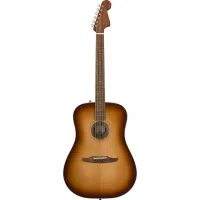 FENDER Redondo Classic ACB w/bag PF электроакустическая гитара, цвет Aged Cognac Burst
