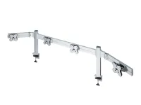 ErgoFount TBSS-400WC- Настольное крепление для 4 мониторов диагональю до 24'' (1х4), зажим типа C, макс. нагрузка 48 кг