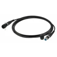Neutrik NKOX2M-A-1-2 кабель оптический с разъёмами OpticalConDUO, MM, 2метра, с защитными колпачками