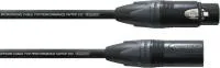Cordial CSM 5 FM-GOLD микрофонный кабель XLR female/XLR male, разъемы Neutrik, 5,0 м, черный