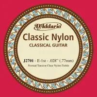 8154MTC-7S Отдельная четвертая D струна для классической гитары, среднее натяжение, Hannabah