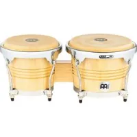 Meinl wb200nt-ch  бонго деревянные, цвет натуральный, хромовая фурнитура