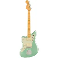 FENDER AM PRO II JAZZMASTER LH MN MYST SFG электрогитара, цвет Mystic Surf Green
