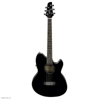 IBANEZ TCY10E BK BLACK HIGH GLOSS - Гитара электроакустическая