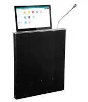 ITC TS-FE156MTB- Моторизованный лифт с микрофоном, 15,6'' сенсорным LCD-дисплеем и 11,6" дисплеем-табличкой
