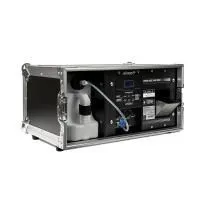 Генератор сценического тумана STAGE4 ATMOS HAZE 1400 TOUR [в туровом кейсе с функцией самоочистки, работающий на жидкости на водной основе. Нагревательный элемент - 1400Вт, встроенный вентилятор - 100Вт, ёмкость для жидкости - 5,6л]