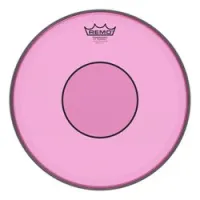 Remo p7-0314-ct-pk  14"powerstroke 77 пластик для барабана прозрачный, двойной, розовый