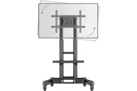 Onkron TS1551R-B - Стойка для дисплея с кронштейном 40"-75", мобильная, чёрная