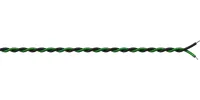 Procab PR4305- Монтажный кабель 2x0,25 кв.мм, черно-зеленый