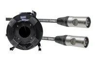 Cordial CSE 50 NN 7A LONG-RUN-SD кабель Cat7A с разъемами Neutrik NE8MX6, на катушке, 50м, черный