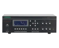 DSPPA MP-8745 Комбинированный микшер -усилитель 450 Вт\100В, 6 зон, 3 микр., 3 Aux вход,  AM/FM тюнер, MP3 -плеер, USB-порт, функция приоритетов, таймер. Питание 220-240В
