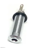 PAXPHIL LJ-20/2P-CR Разъем 1/4" для электрогитары