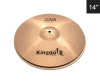 KINGDO 14" SN8 HI-HAT - тарелки хай-хэт, размер 14"