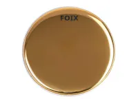 FDH-188GD-14 Пластик для малого и том барабана 14", золотистый, Foix