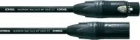 Cordial CPM 6 FM микрофонный кабель XLR female/XLR male, разъемы Neutrik, 6,0 м, черный