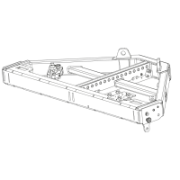 RCF FLY BAR FL-B 005 Рама для подвеса до 24 кабинетов GTX 12 .